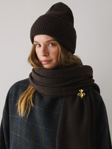 Basic hat with cashmere