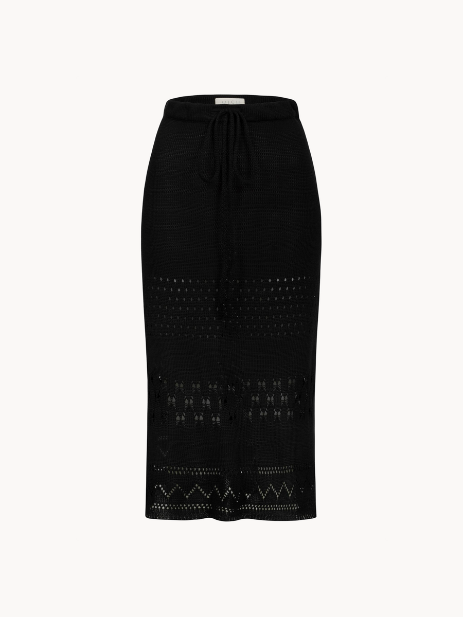 Sensual Skirt – Black (maxi)