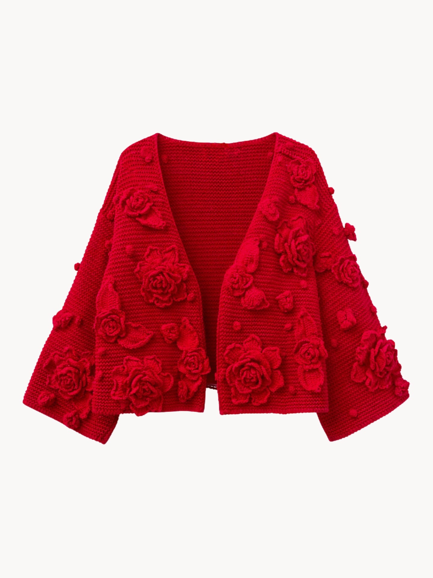 Handmade cardigan Flowers