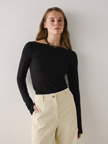 Longsleeve Basic Black