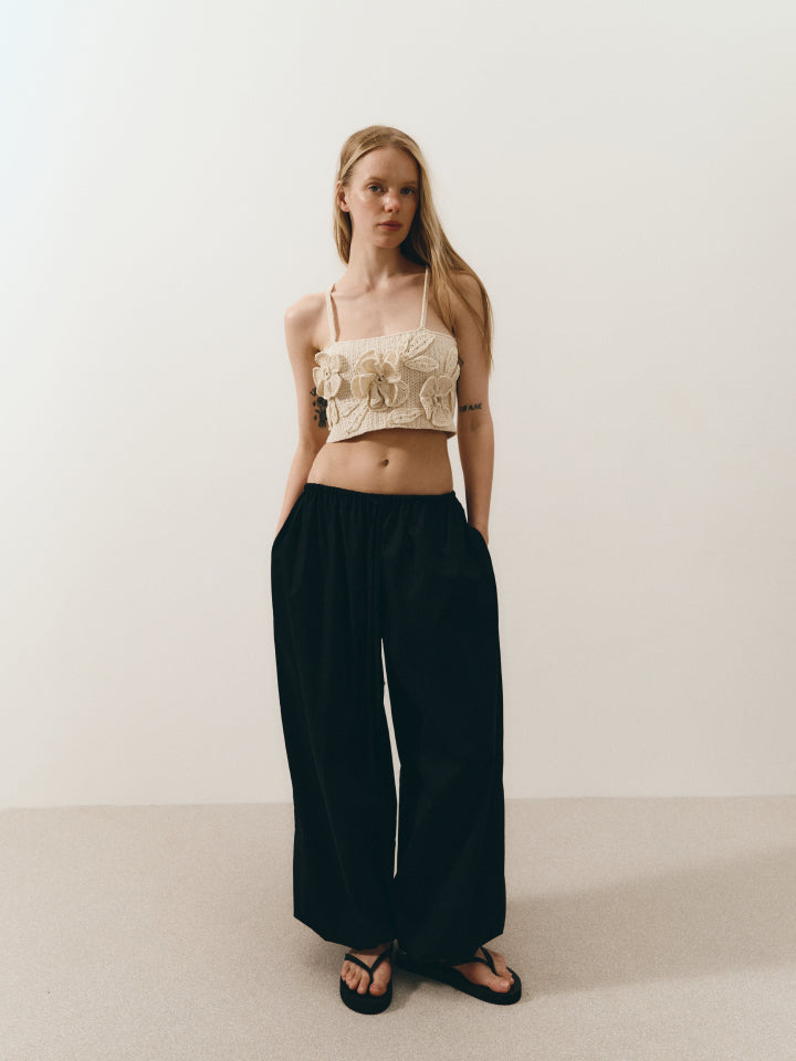 Handmade top - Flowers