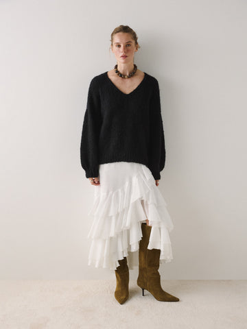 Skirt Waves with ruffles