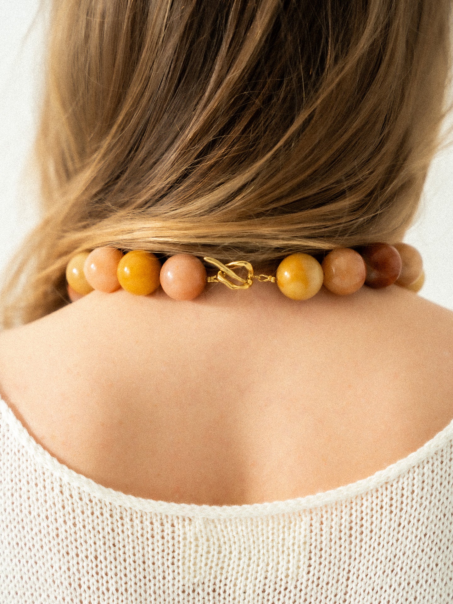 Necklace Zagrava – Calcite