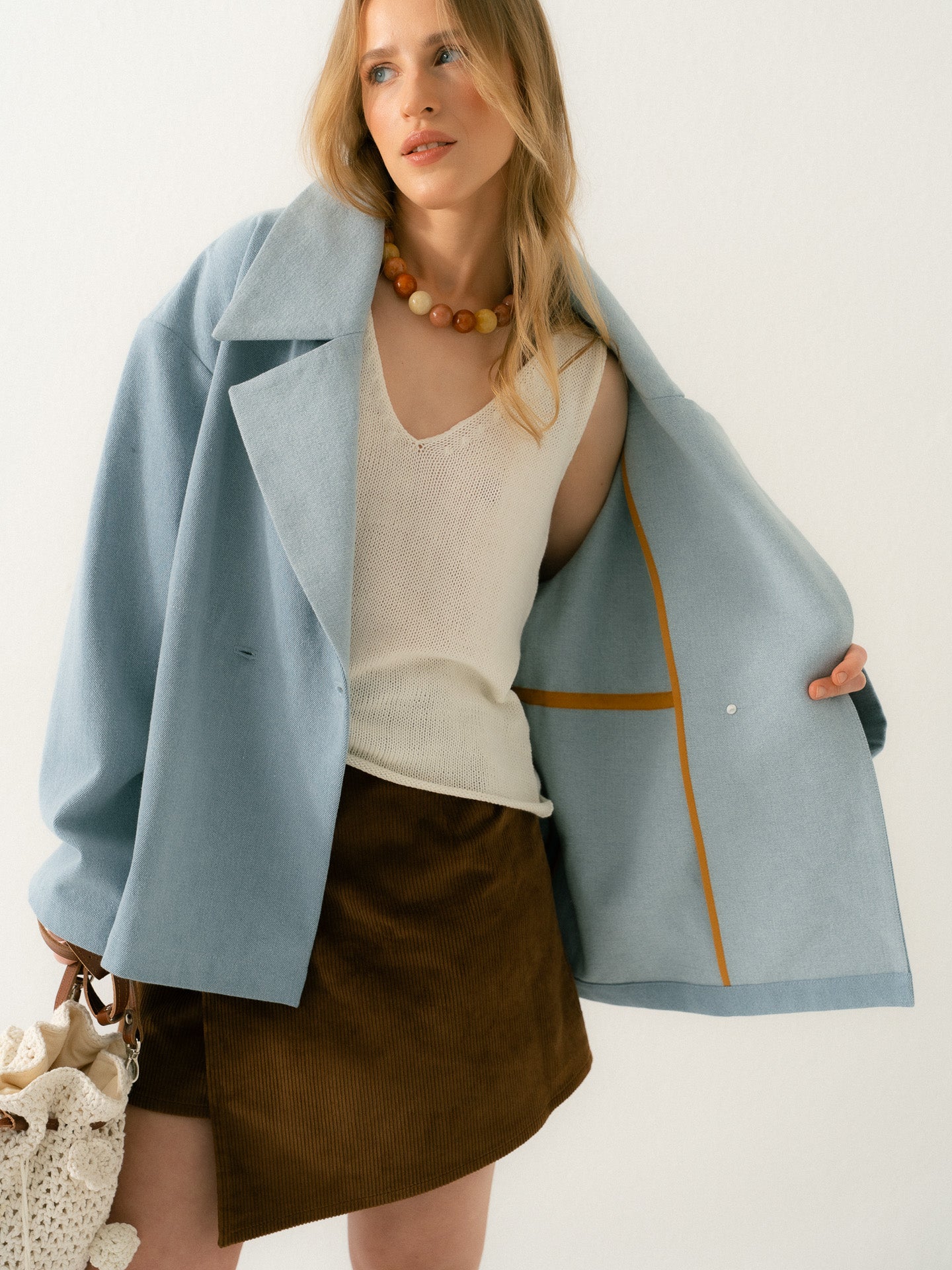 Denim Tailored Blazer