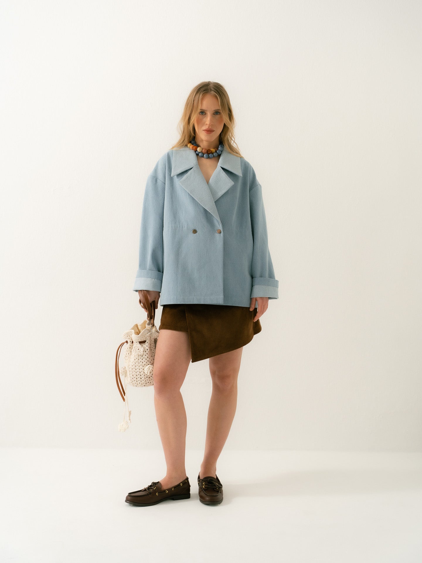 Denim Tailored Blazer