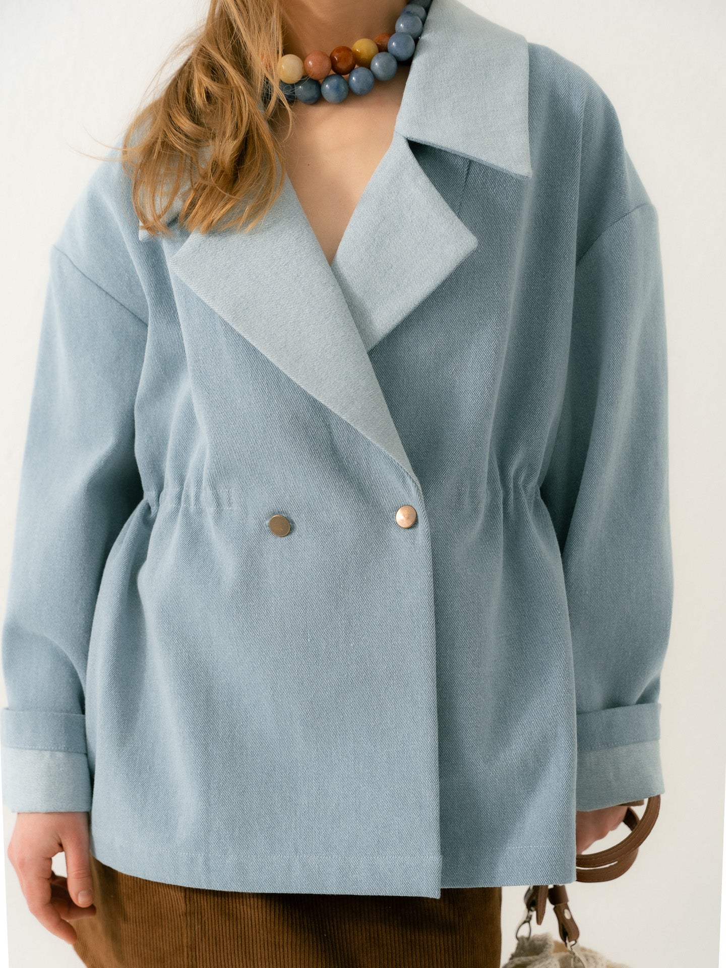 Denim Tailored Blazer