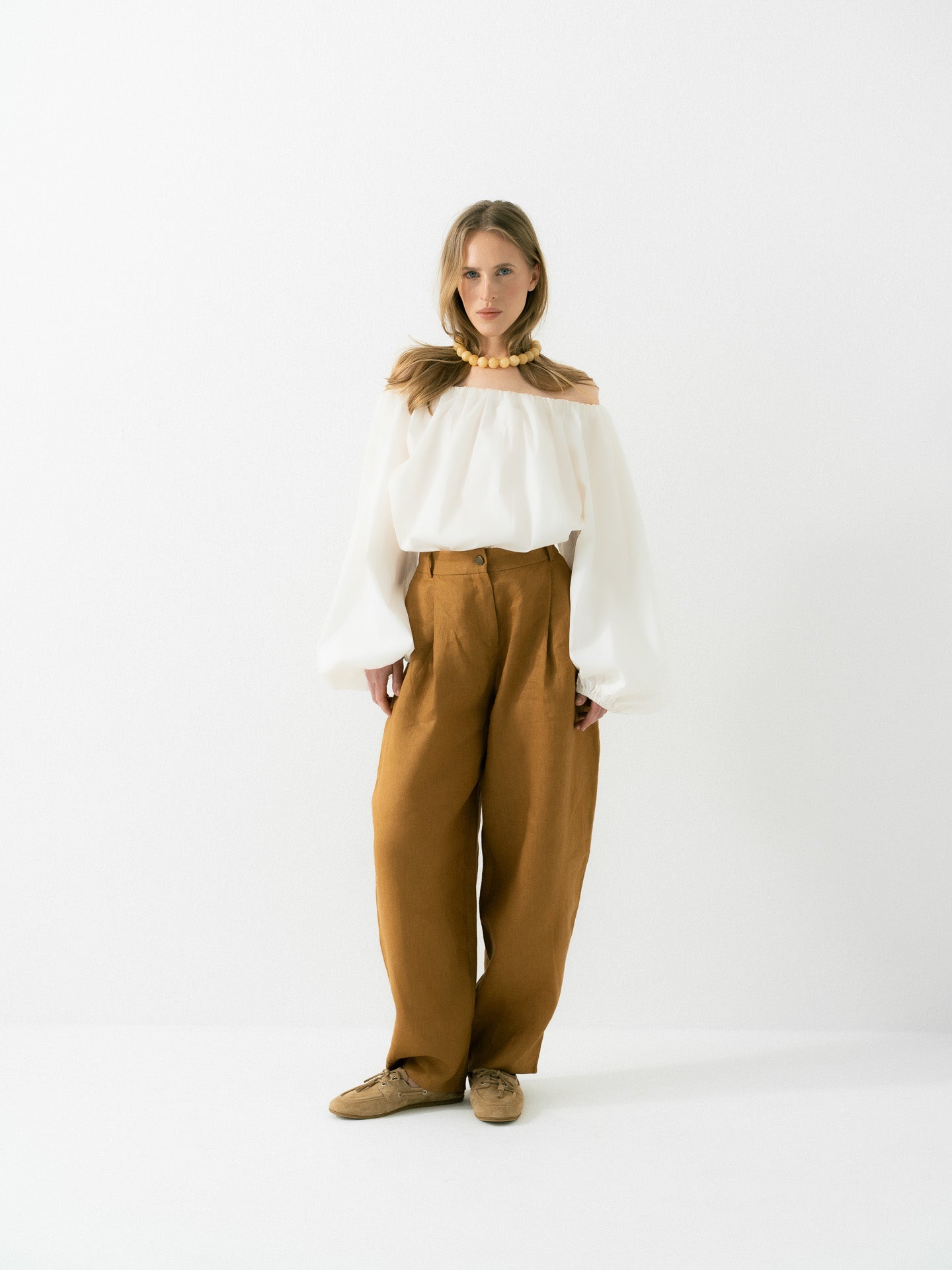 Linen Tailored Trousers