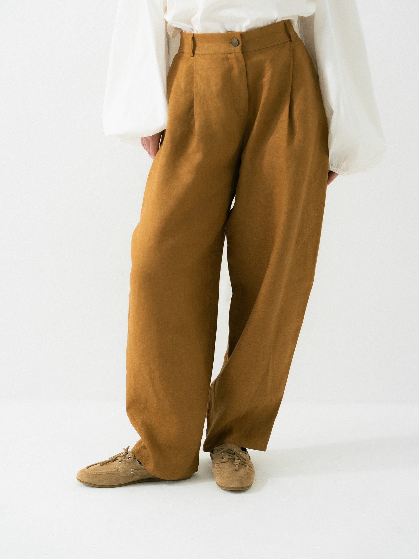 Linen Tailored Trousers