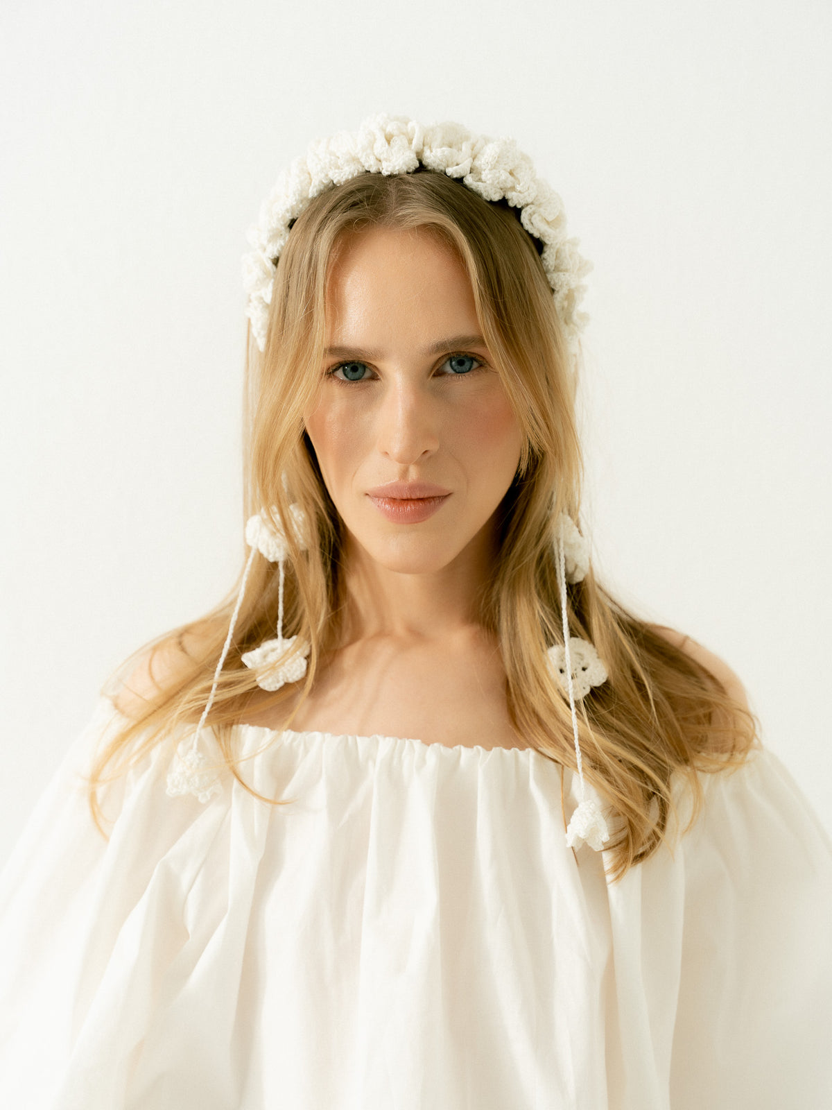 Headband with flowers