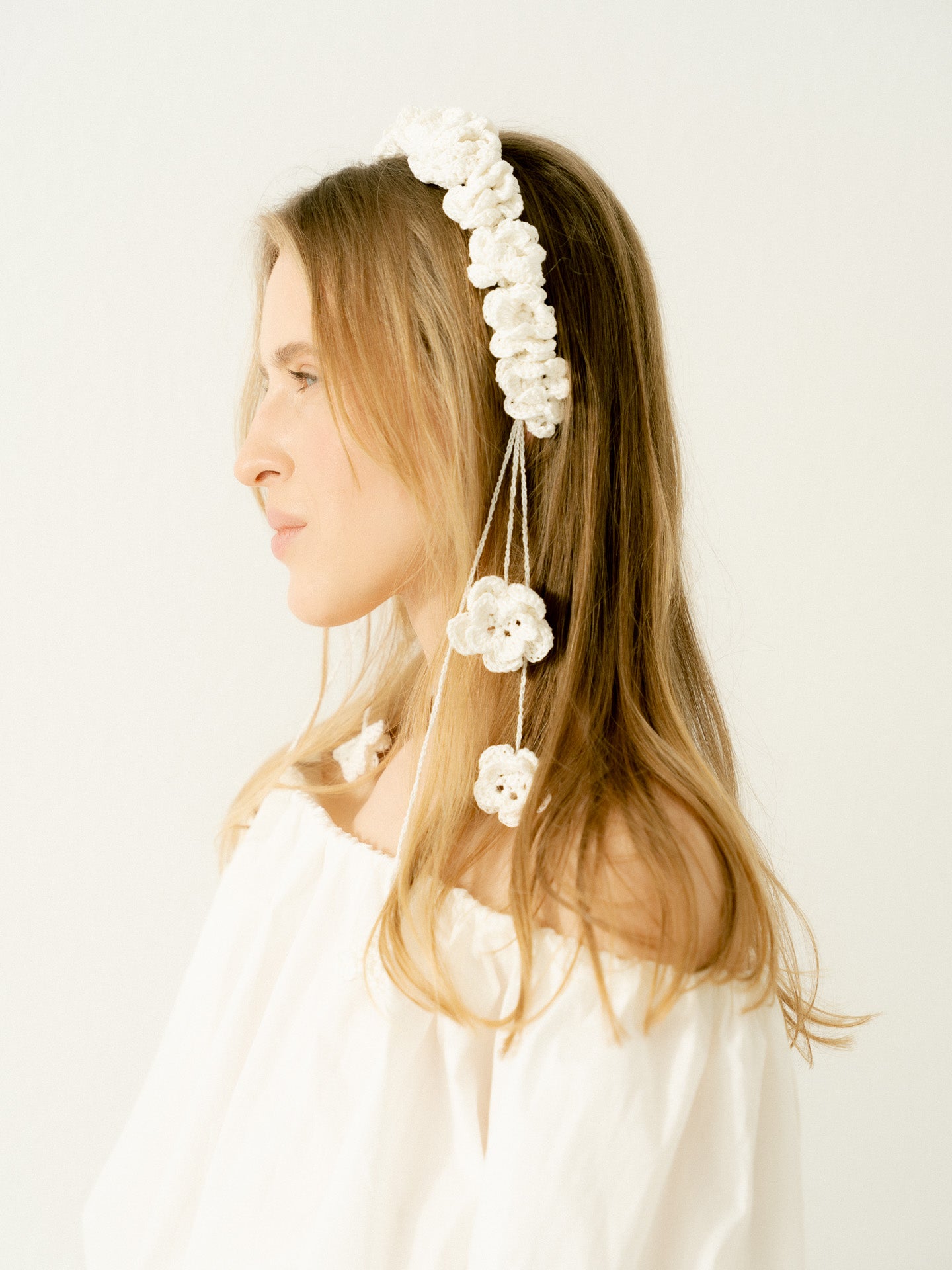 Headband with flowers