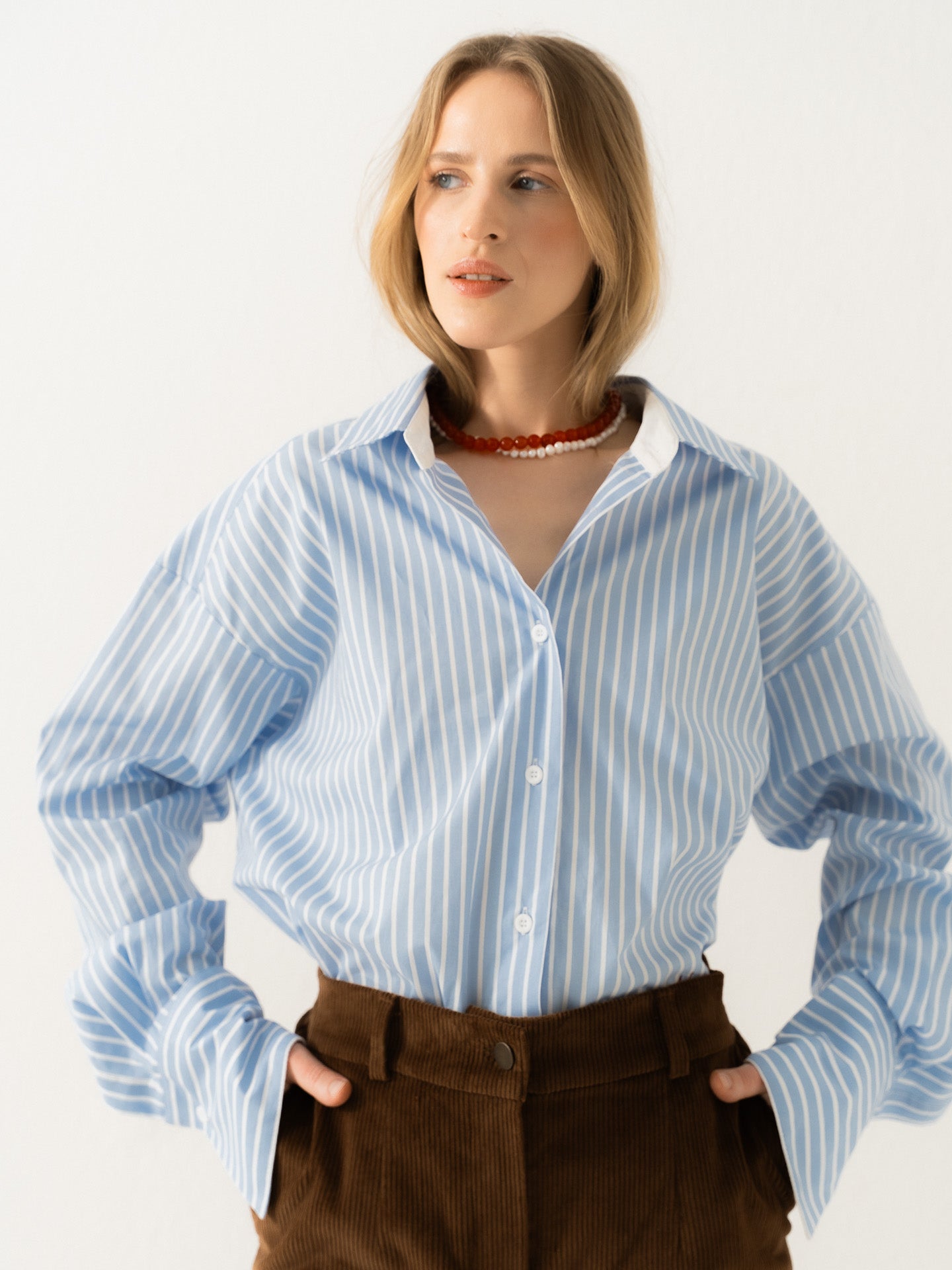 Kalyna Necklace – Chalcedony