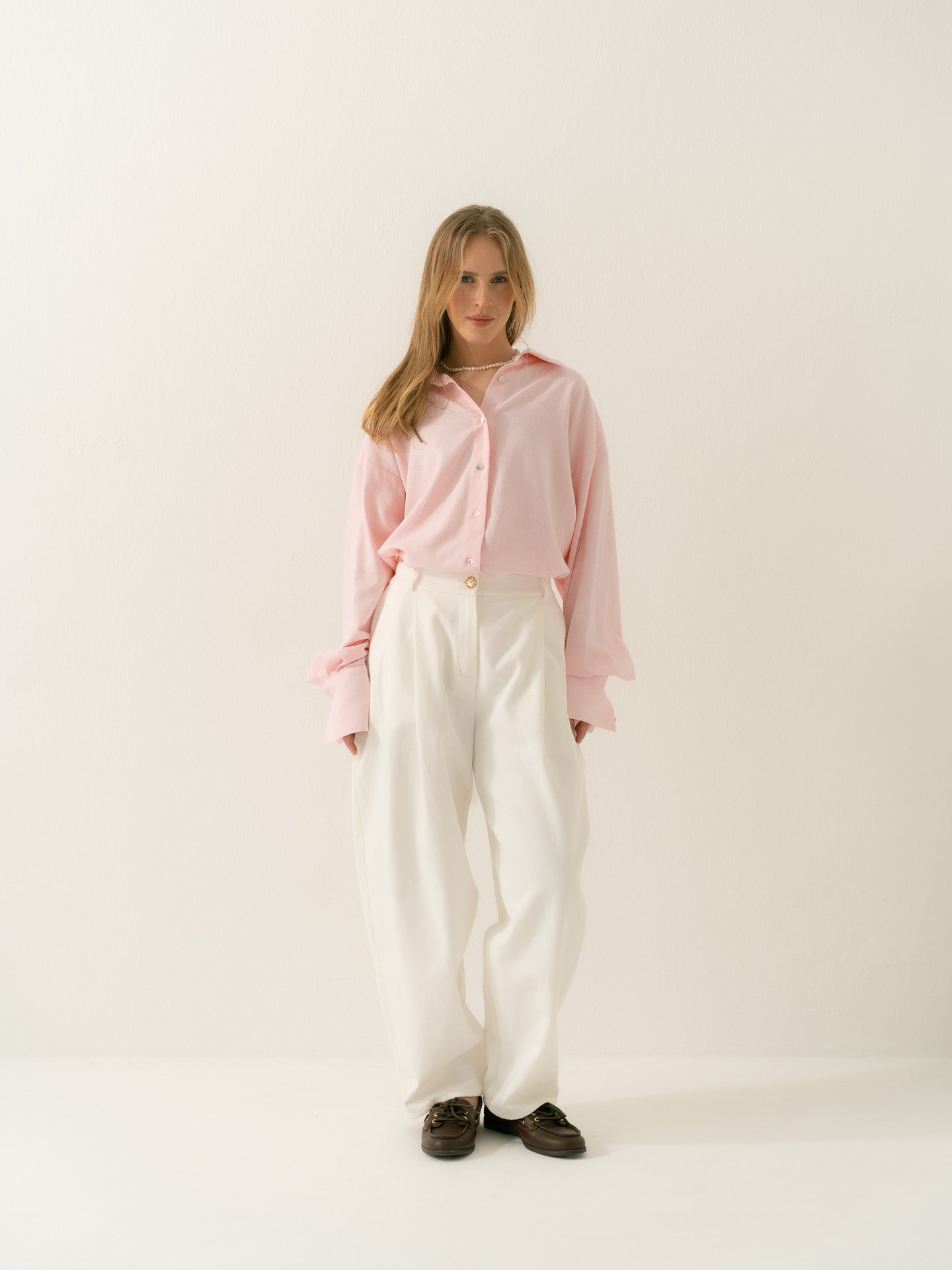 Denim Tailored Trousers