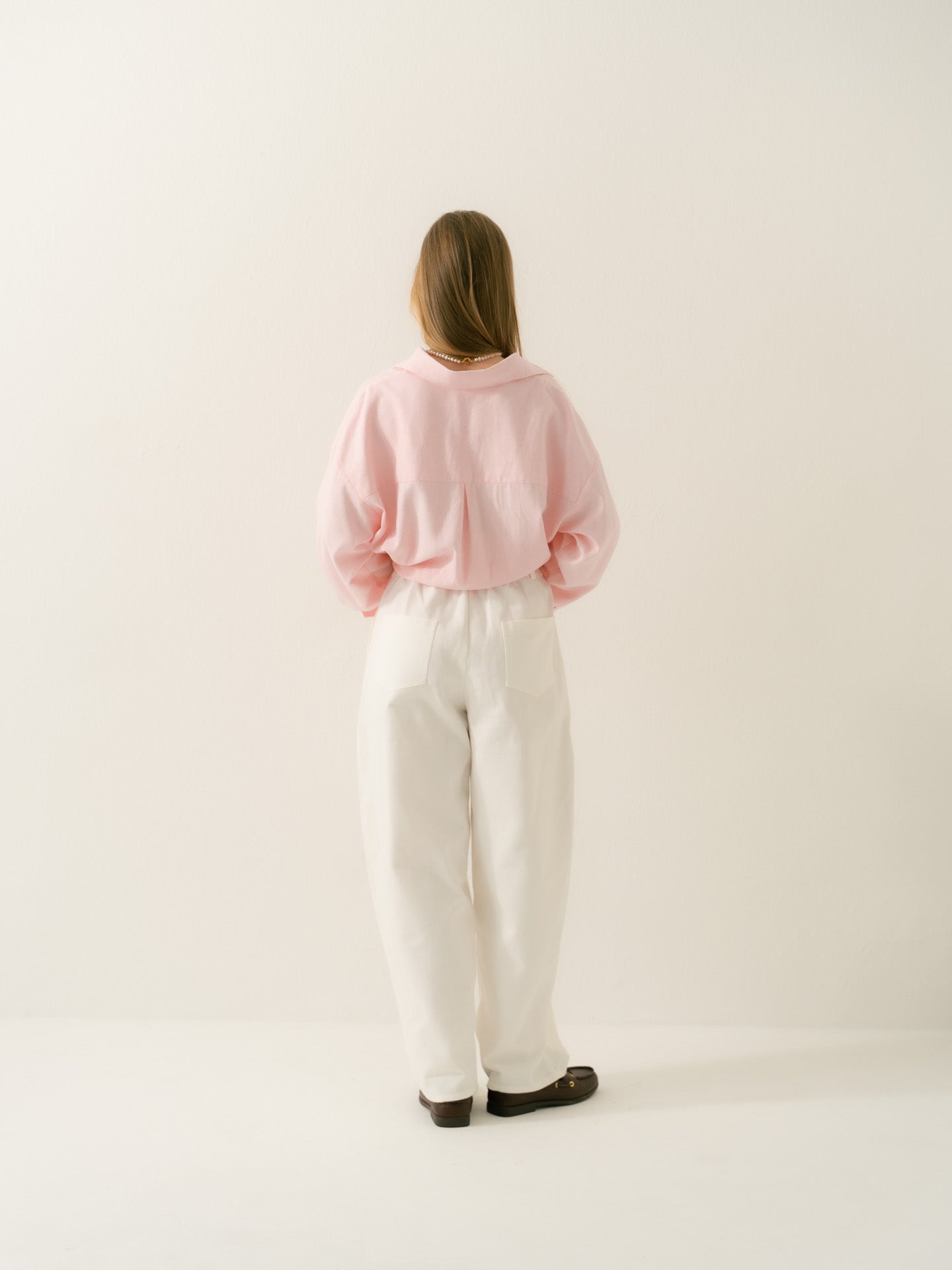 Denim Tailored Trousers