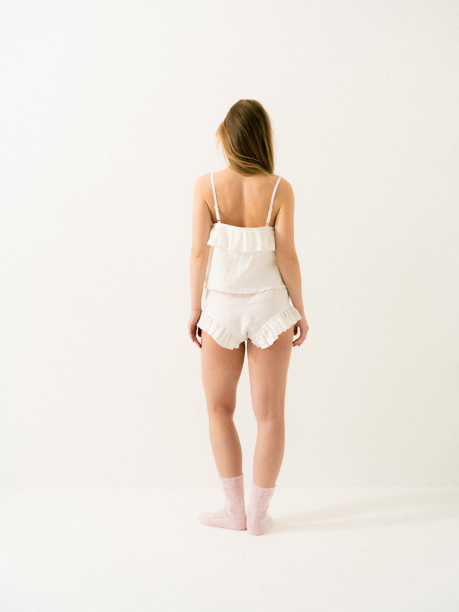 Linen shorts Waves