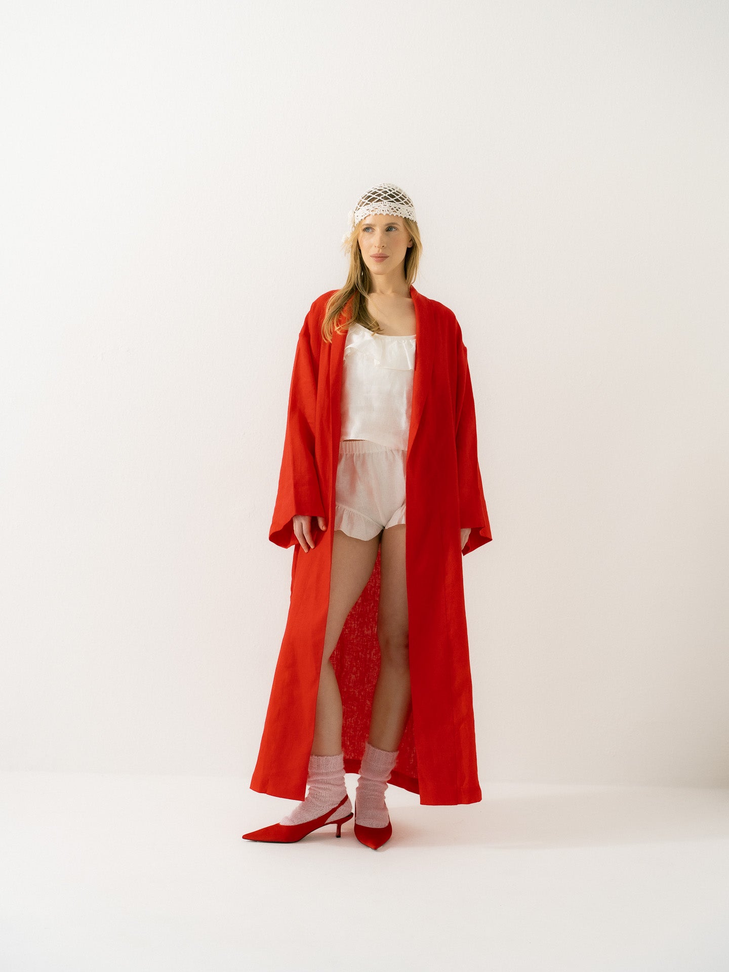 Linen kimono Zagrava