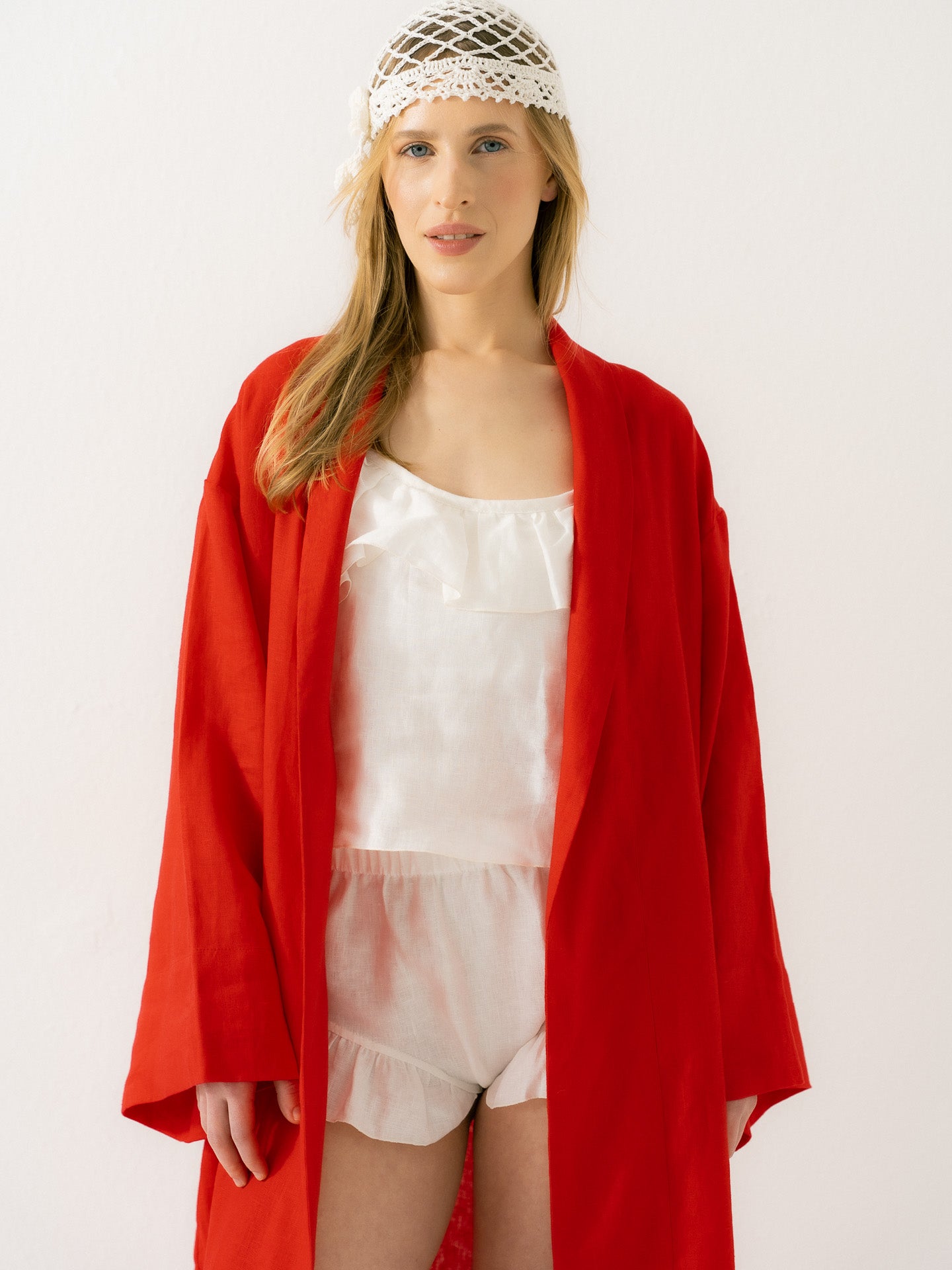 Linen kimono Zagrava