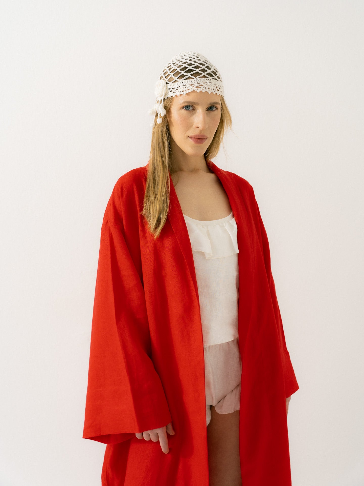 Linen kimono Zagrava