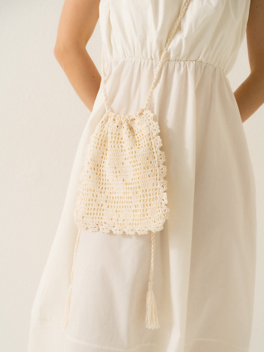 Knit Pouch Bag