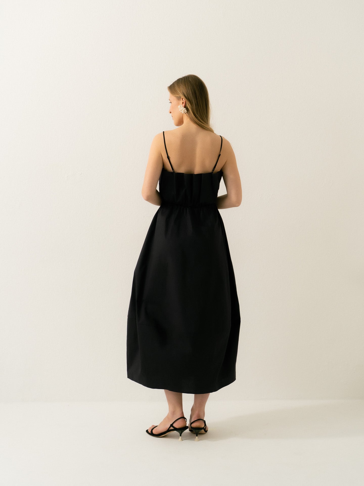 Dress Harmony with belt Black