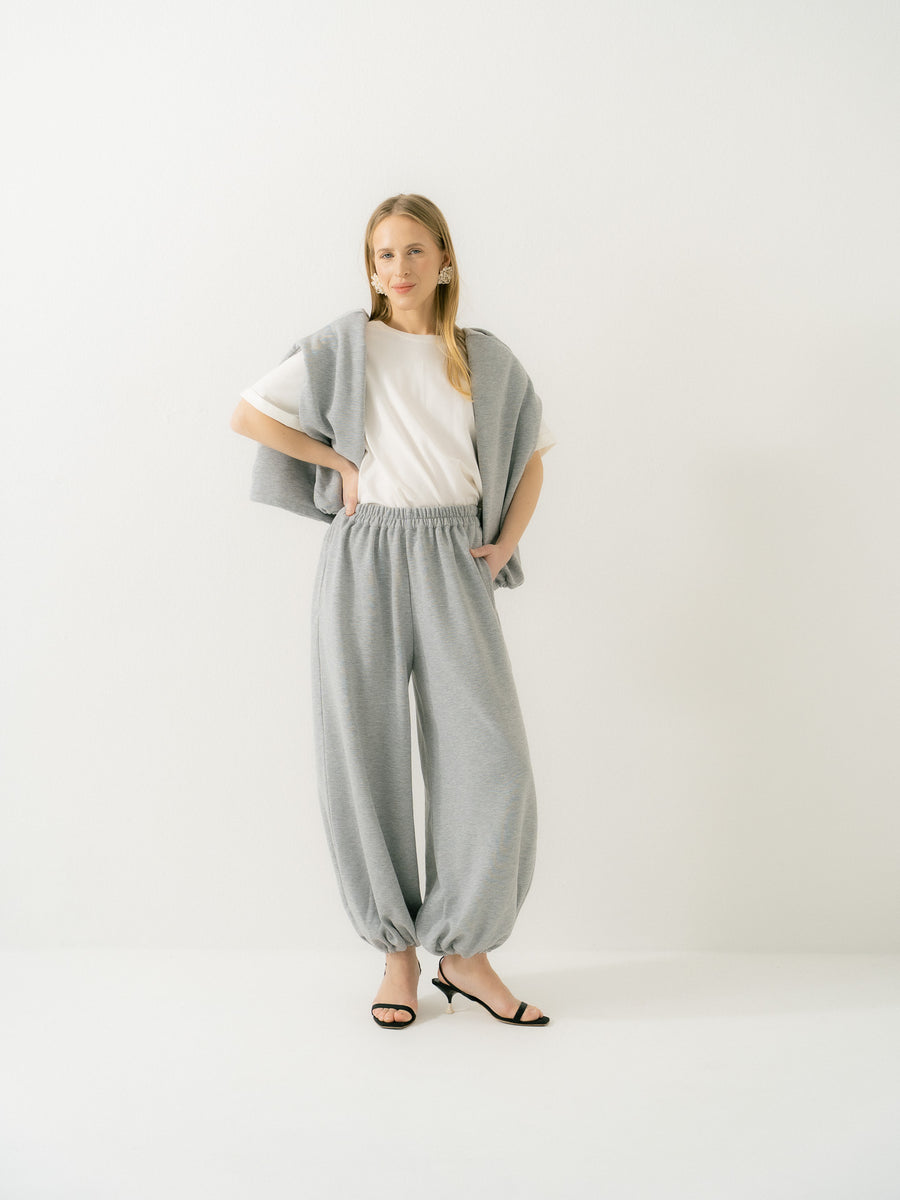 Trousers Basic Grey