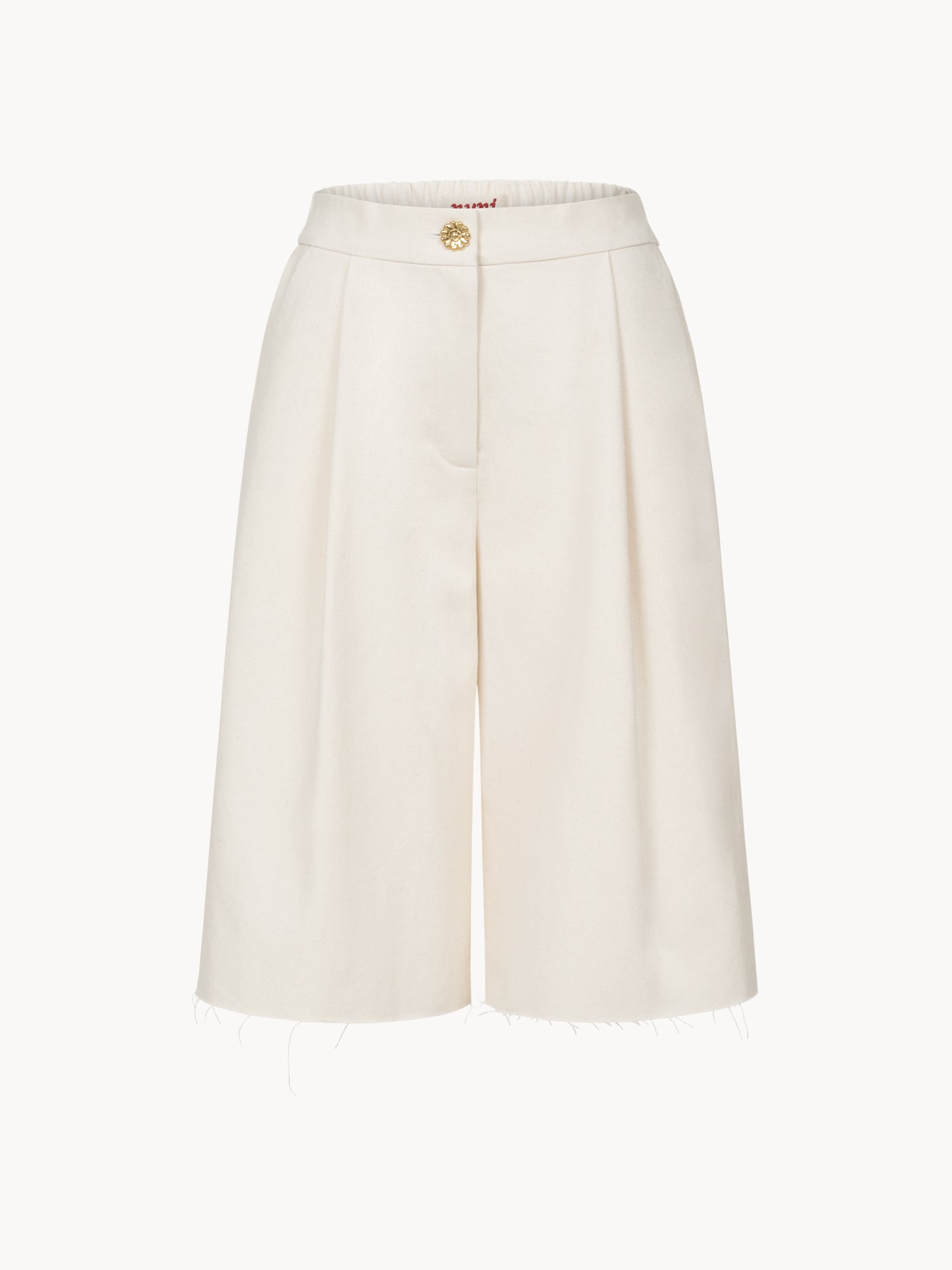 Denim bermuda shorts