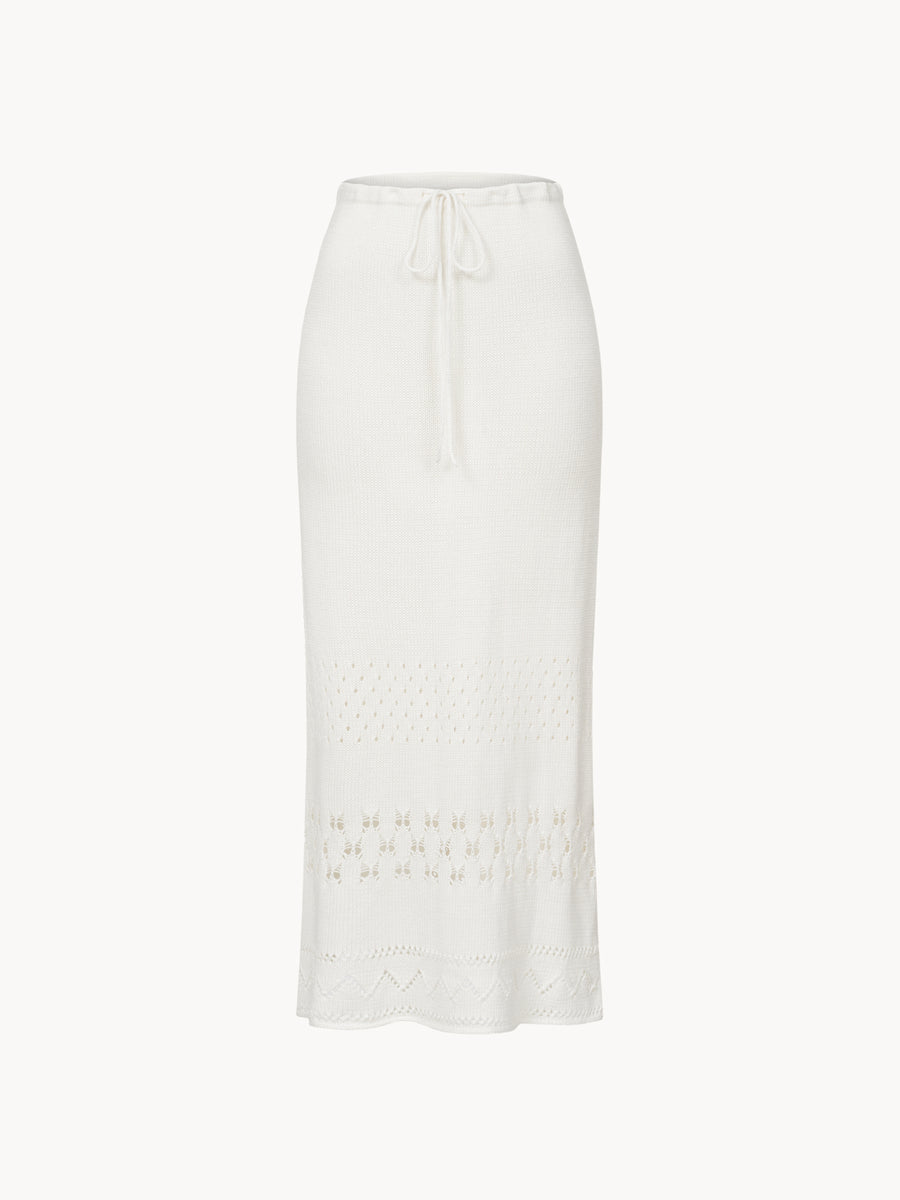 Sensual Skirt – Milk (maxi)