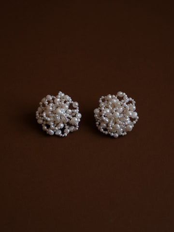 Пара сережок Pearl Flowers 
