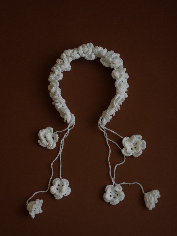Headband with flowers