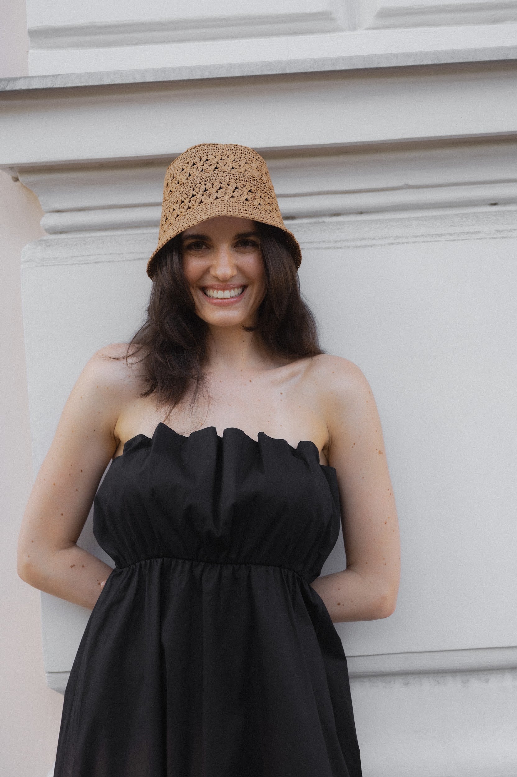 Raffia hat
