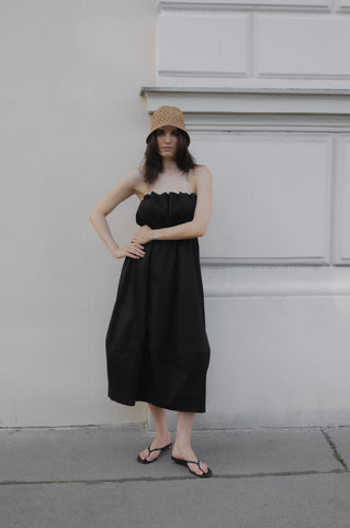 Dress Harmony with belt Black