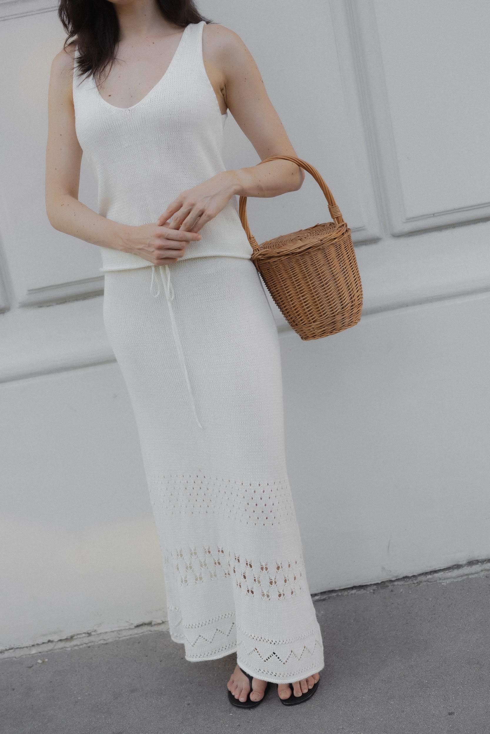 Handknitted tank Sensual