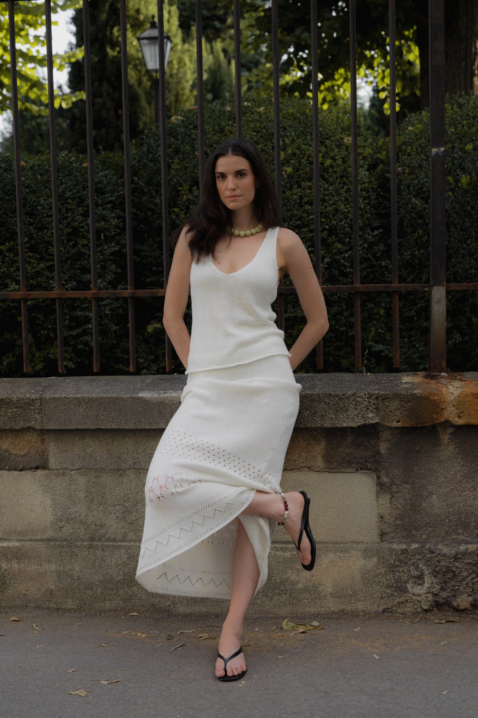 Handknitted tank Sensual