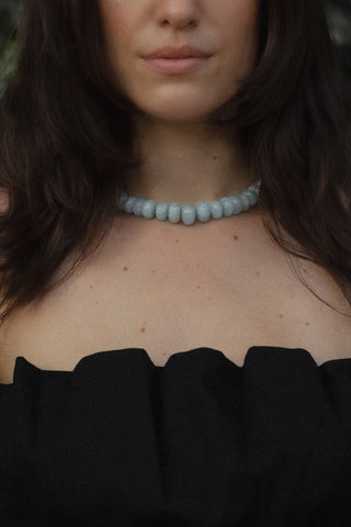 Necklace Sea Waves – Aquamarine