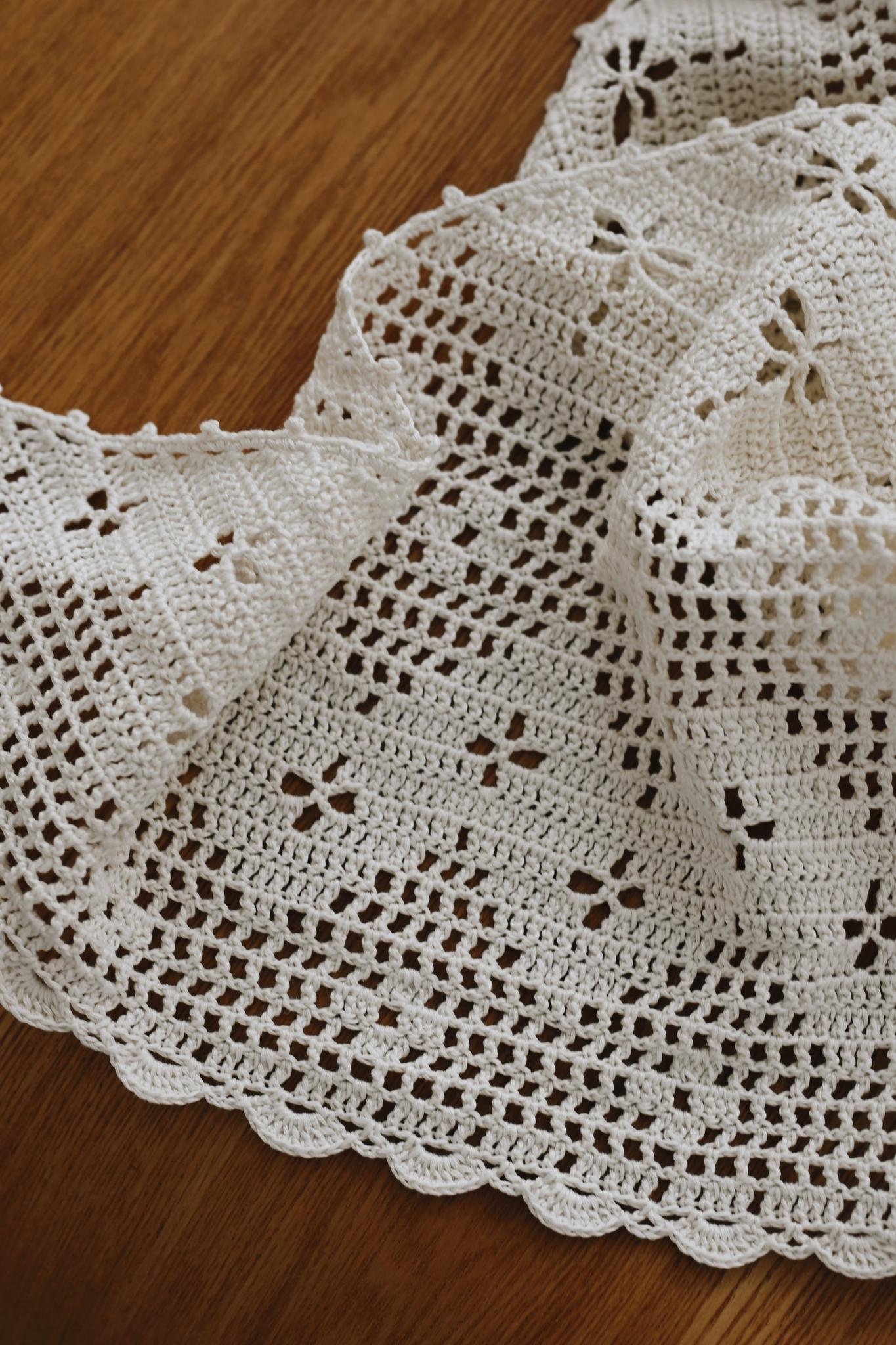 Handmade cotton kerchief Harmony