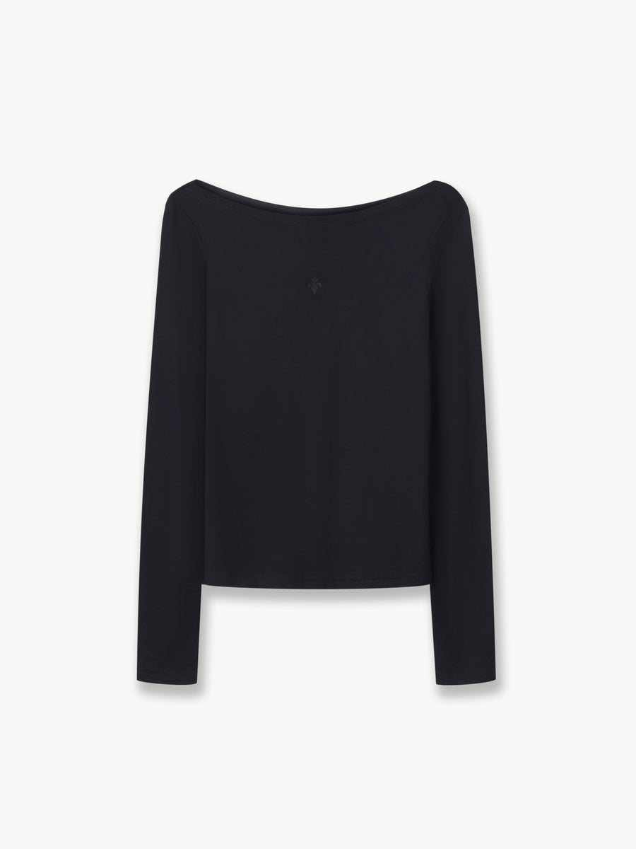 Лонгслів Basic — Black
