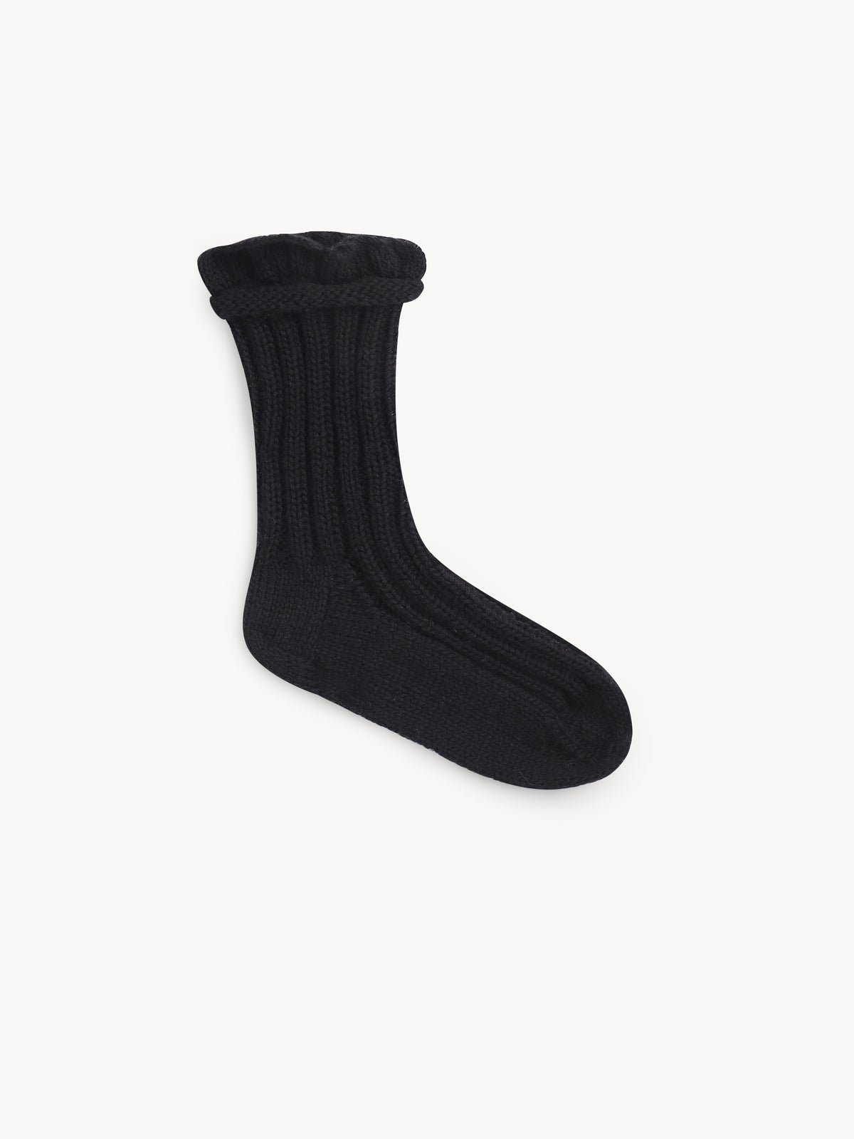 Handmade socks Cozy Black