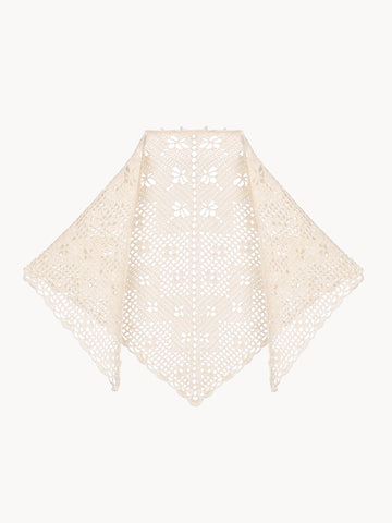 Handmade cotton kerchief Harmony