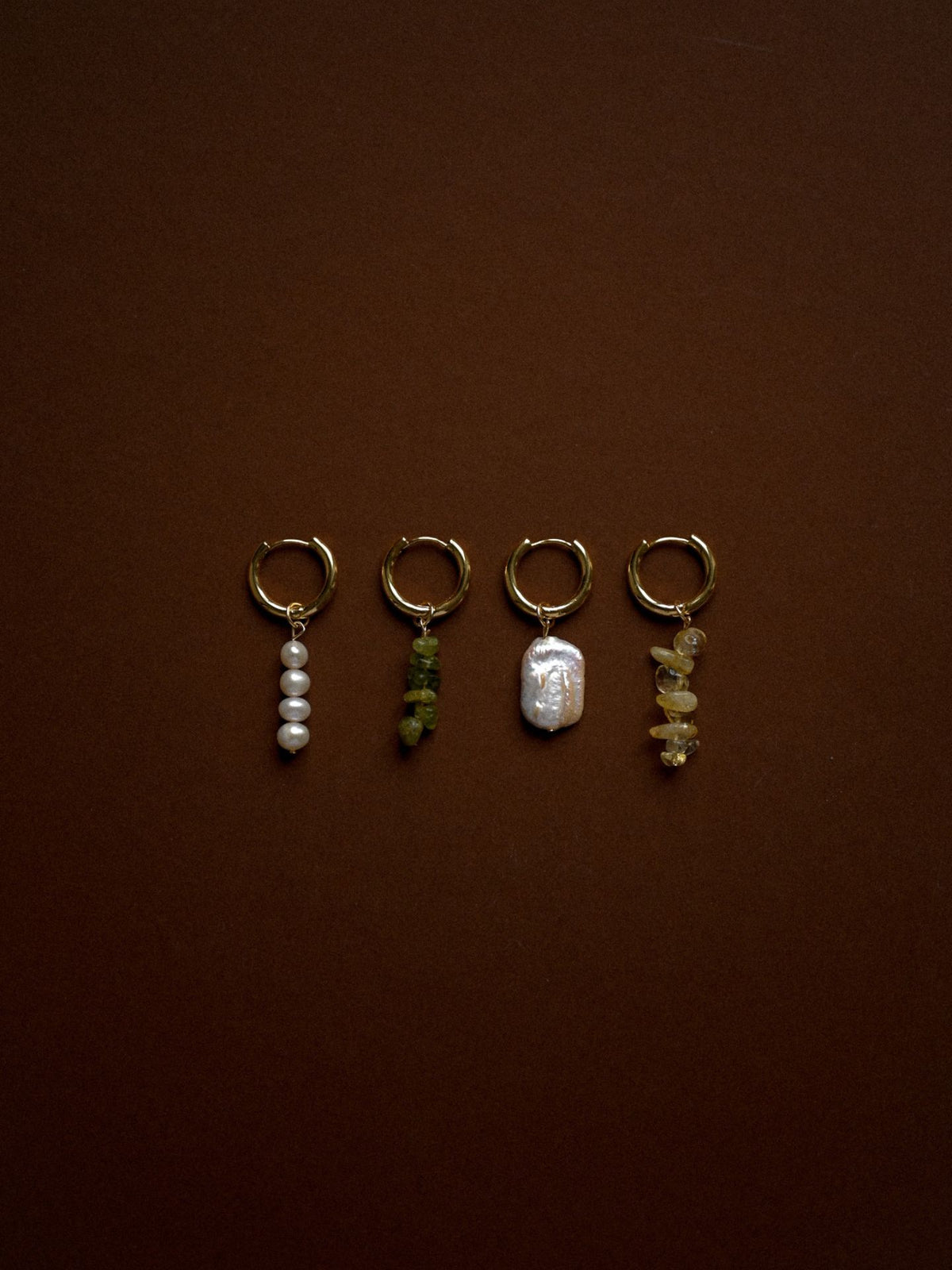 Earrings Feelings – Stones Citrine