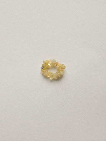 Каблучка Feelings Citrine з натурального каміння