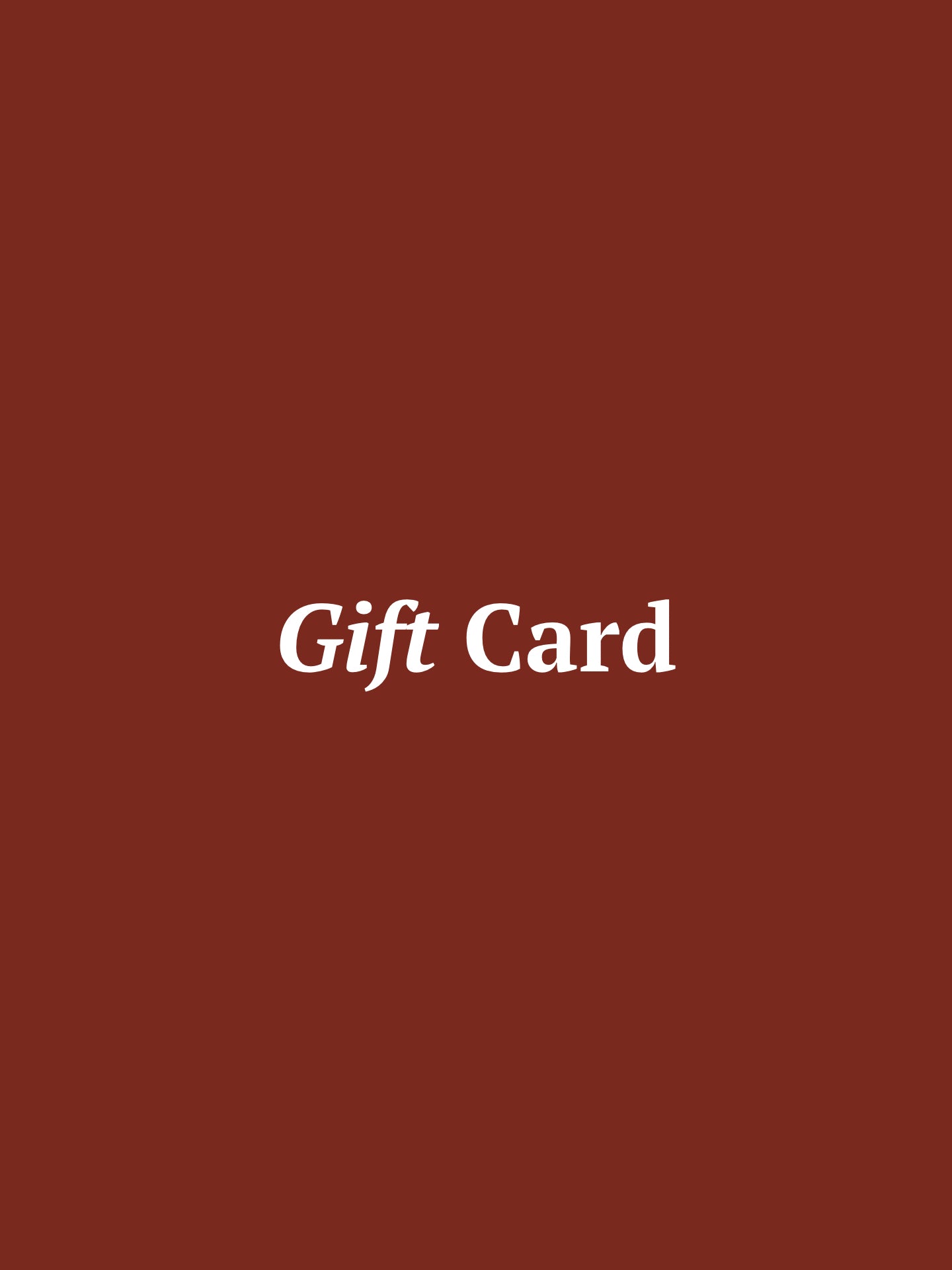 Gift Card