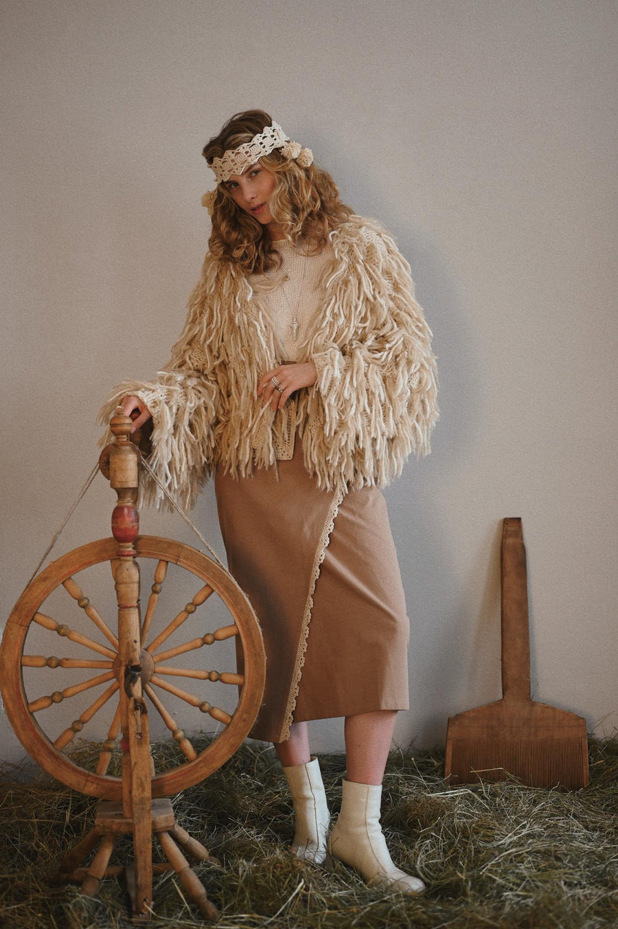 Gunia Cardigan – Beige