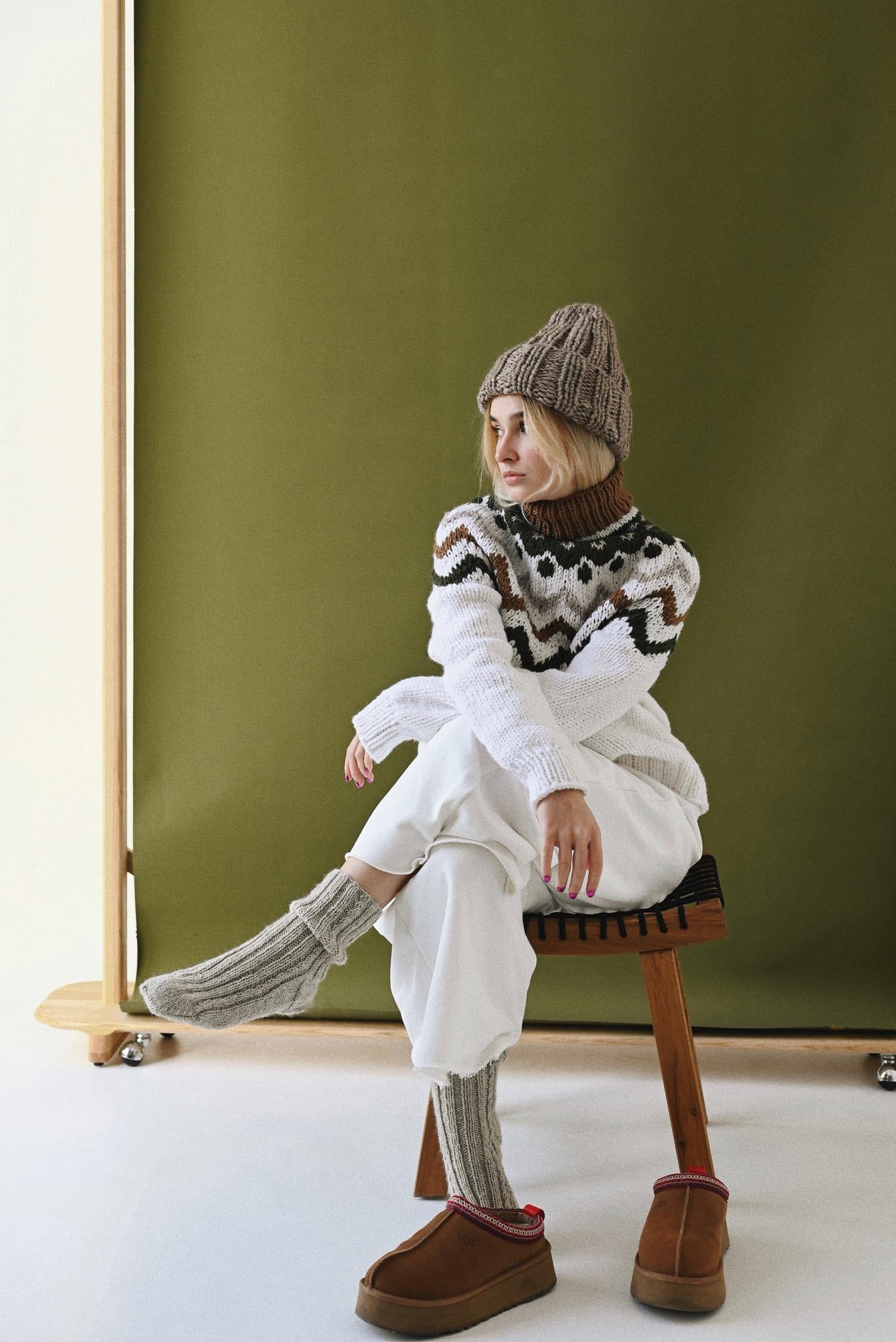 Unisex wool socks Home