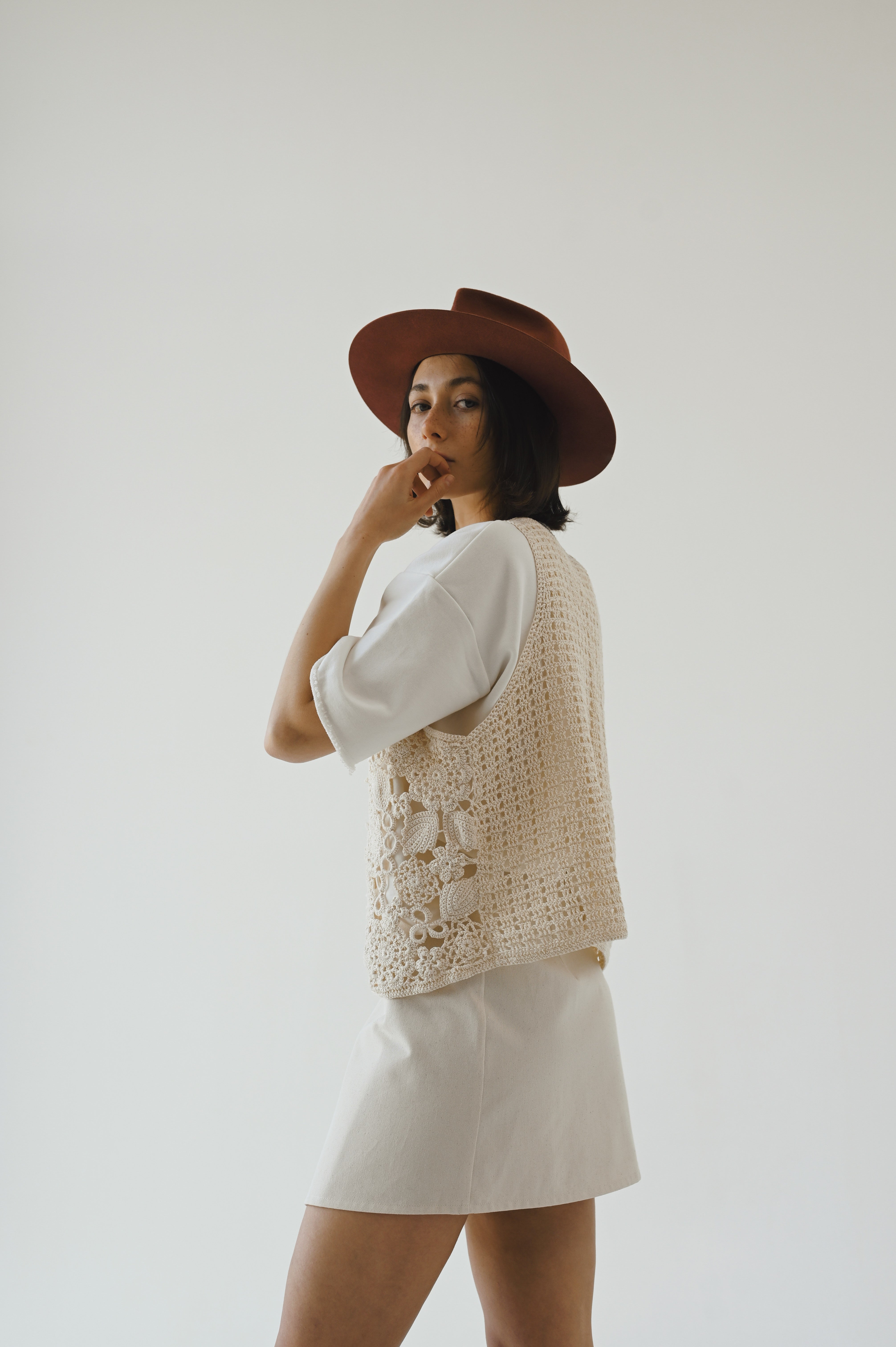 Handmade vest - Flowers