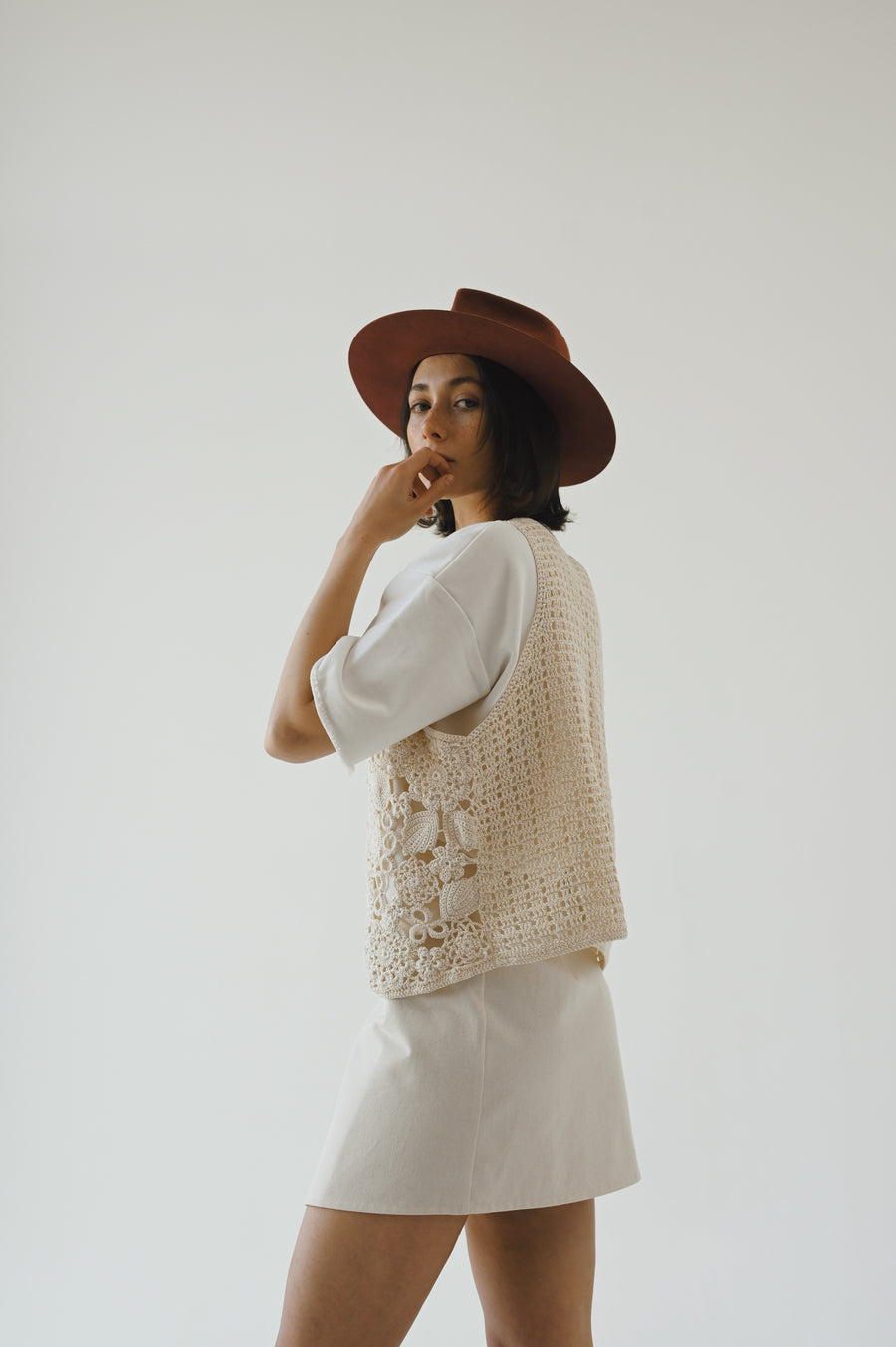 Handmade vest - Flowers