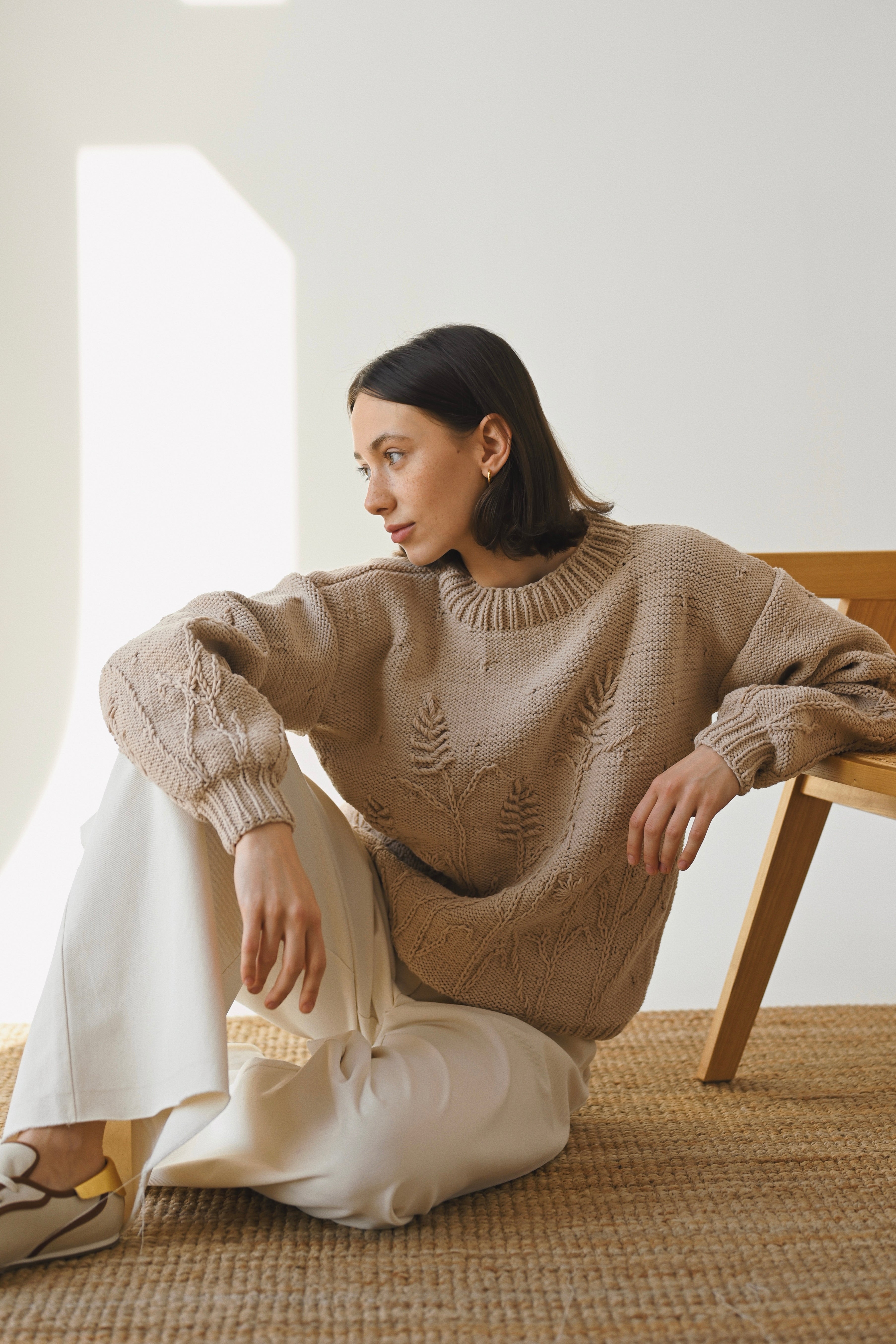 Handmade sweater Field