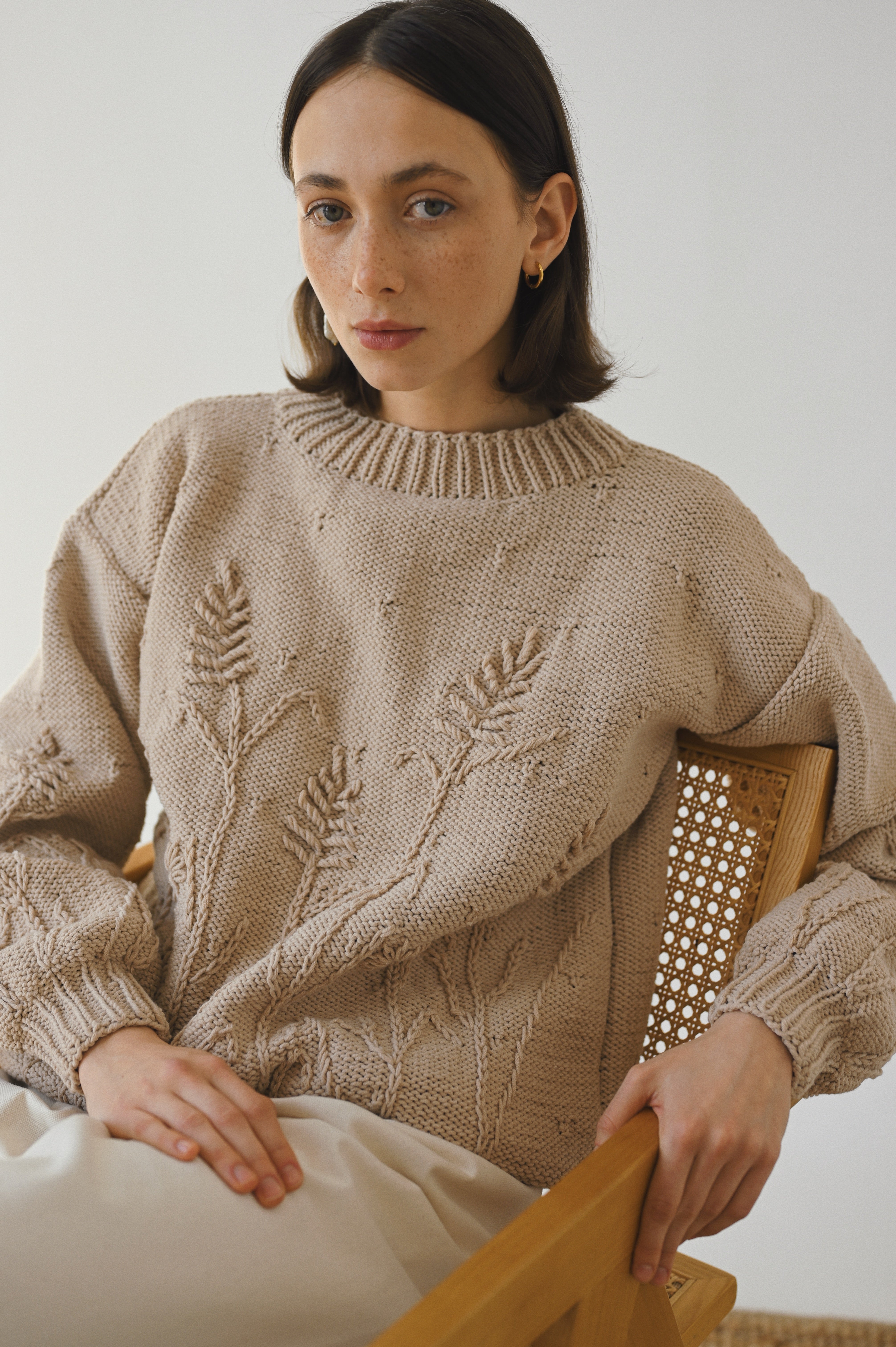 Handmade sweater Field