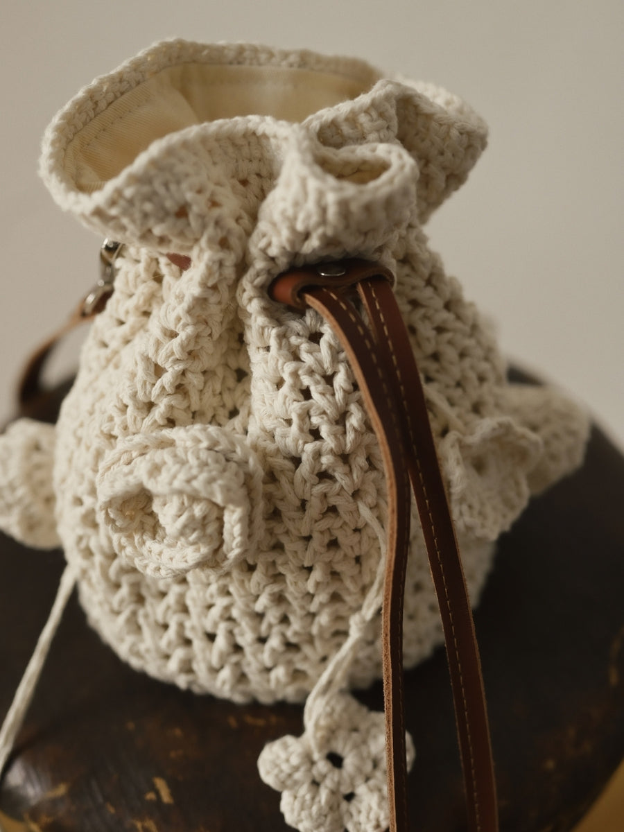 Handmade Bag with Flowers