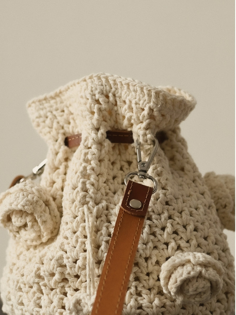 Handmade Bag with Flowers