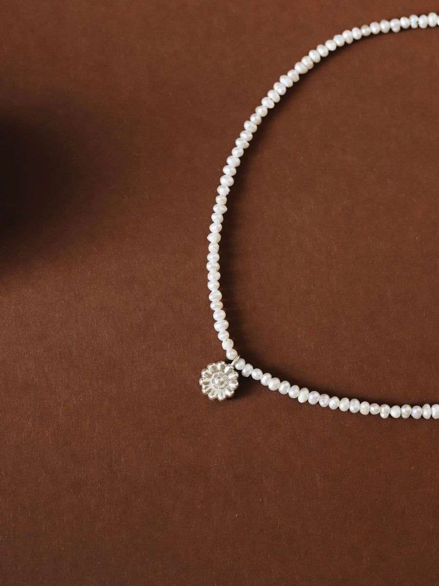 Choker with river pearls Kvitka Silver