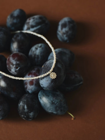 Choker with river pearls Kvitka